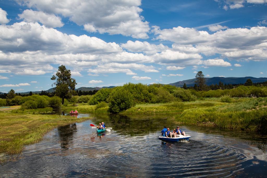 Bend-Sunriver Camping Resort Wheelchair Accessible Yurt 13 Buitenkant foto